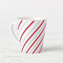 Candy cane Helgdag Latte Mugg