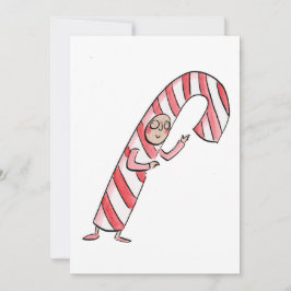 Candy cane inbjudningar