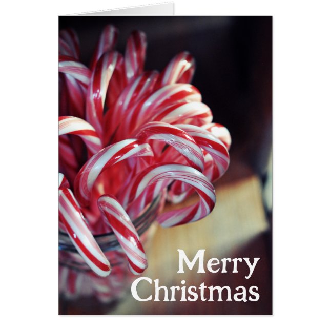 Candy cane, Jingle Klockor, Helgdag, julgodis OBS Kort (Framsidan)