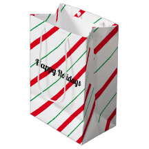 Candy cane jul-Helgdag Gift Bag