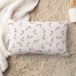 Candy cane jul lumbarkudde