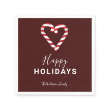 Candy cane-jul, minsta Röda Glad helg