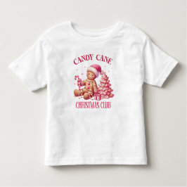 Candy cane jul t shirt