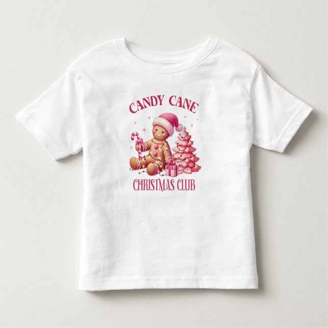 Candy cane jul t shirt (Framsida)