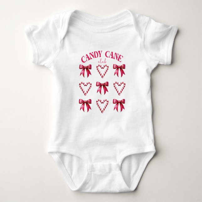 Candy cane jul t shirt (Framsida)
