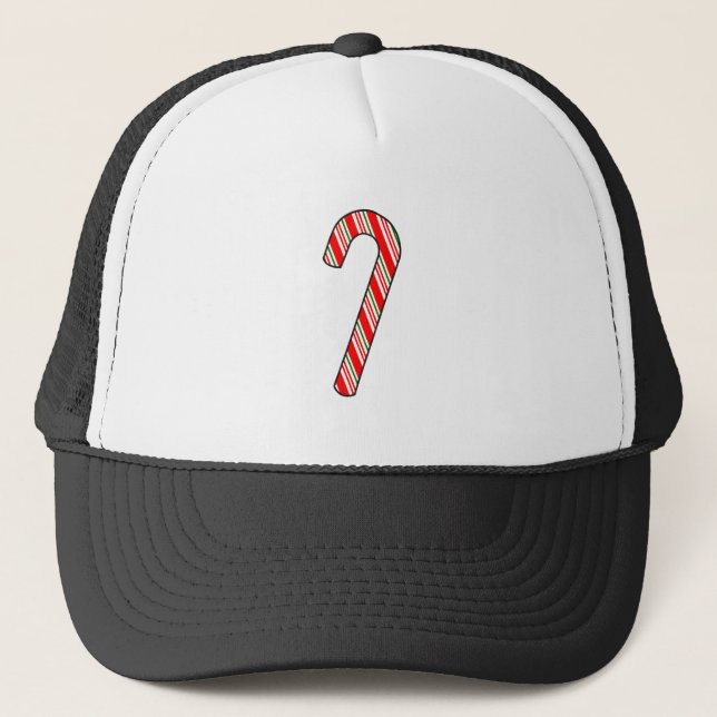 Candy cane jul Teckning Keps (Framsida)