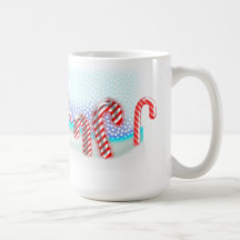 Candy cane-julgranen - stor