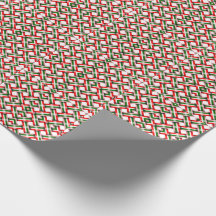 Candy cane-julkort, sömlöst, platta Helgdag