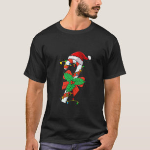 Candy cane jultomten 2023 För barn Boys T Shirt