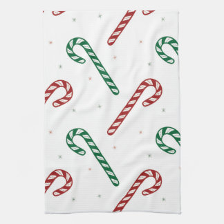 Candy Cane Kitchen Towel Kökshandduk