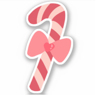 candy cane klistermärken