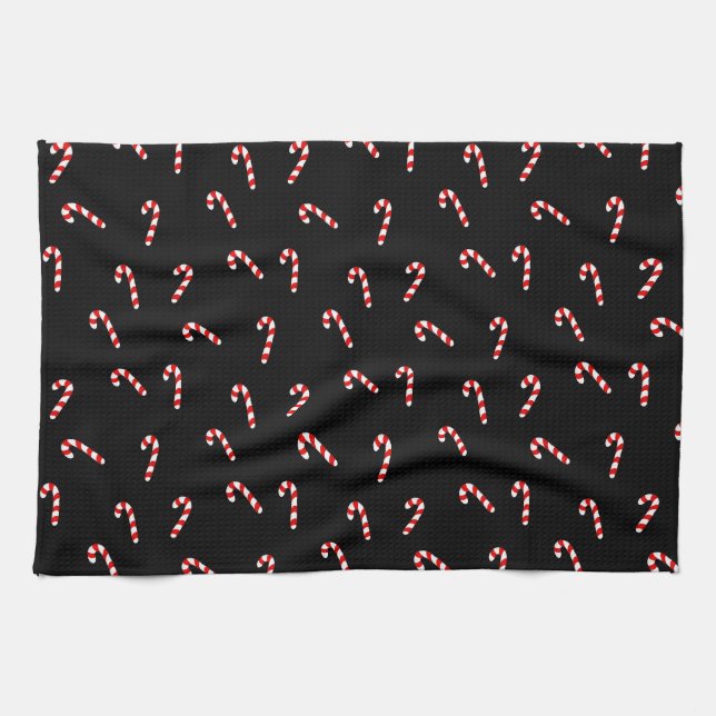 Candy Cane Kökshandduk (Horisontell)