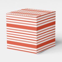 Candy Cane Kör-Stripe-Horisontell Presentaskar