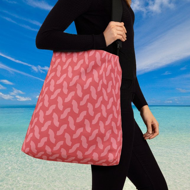 Candy cane Large Crossbody Bag Axelväska (Skapare uppladdad)