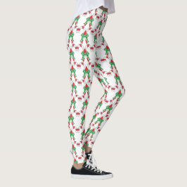 Candy cane Leggings