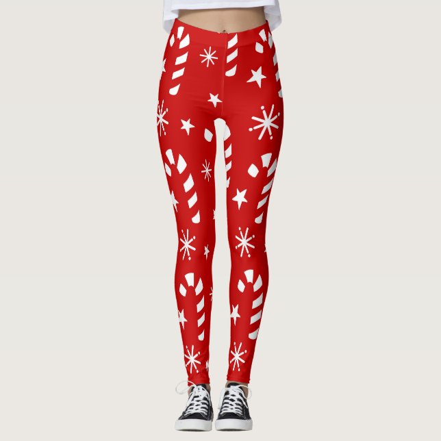Candy cane Leggings (Framsida)