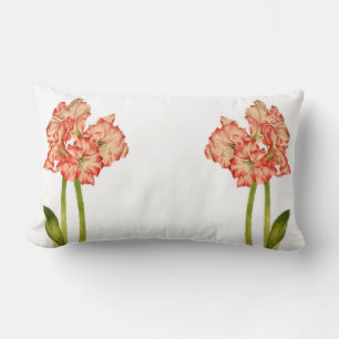 Candy cane Lilies på Lumbar Pillow Lumbarkudde