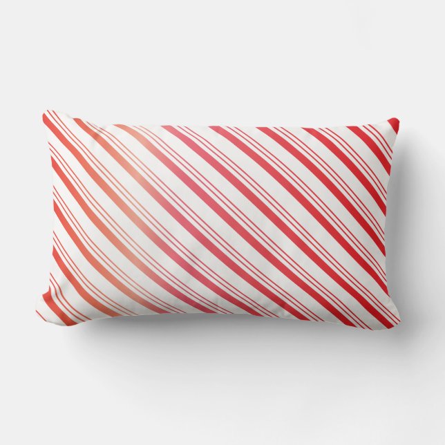 Candy cane lumbarkudde (Framsida)