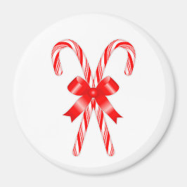 Candy cane magnet