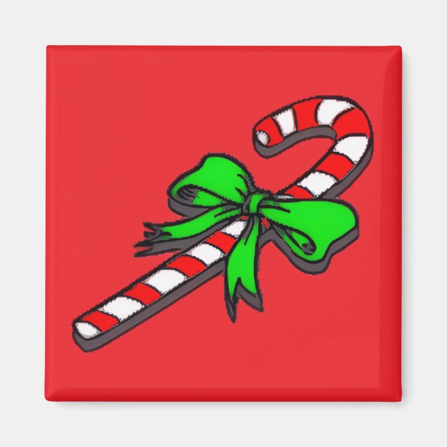 Candy Cane  Magnet (Framsidan)