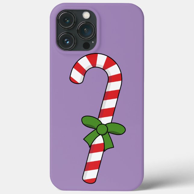 Candy cane med Grönt Ribbon (Baksida)