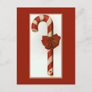 Candy cane med Kärlek Vykort