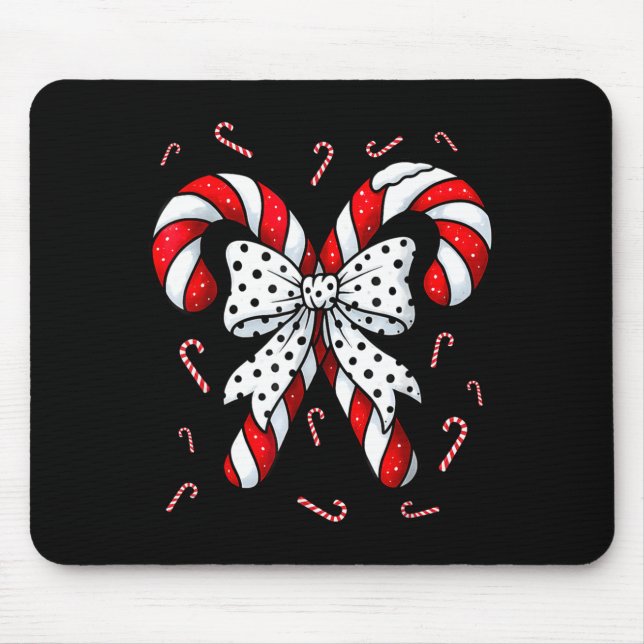 Candy Cane Merry And Bright Red And White Candy Co Musmatta (Framsidan)