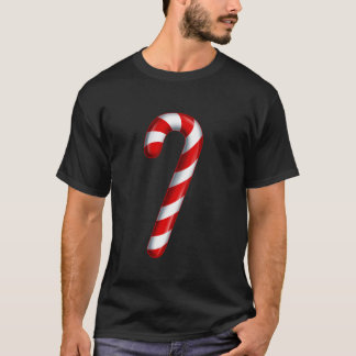 Candy cane Merry och Bright Red and White Candy Co T Shirt