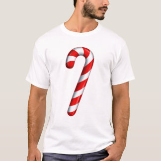 Candy cane Merry och Bright Red and White Candy Co T Shirt
