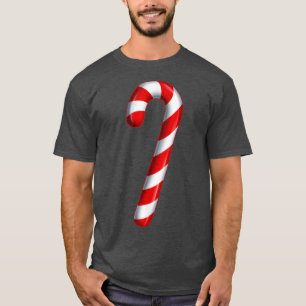 Candy cane Merry och Bright Red and White Candy Co T Shirt