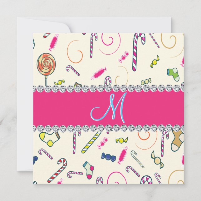 Candy cane Monogram (Framsida)