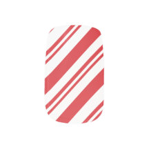 Candy cane mönster, röd och vit