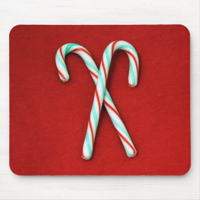 Candy cane Mousepad Musmatta (Framsidan)