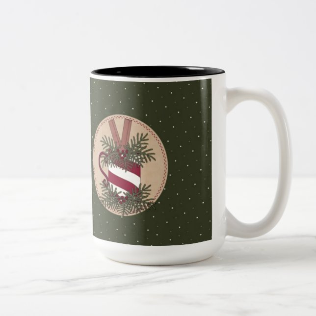Candy cane Mugg Arrangemang (Höger)