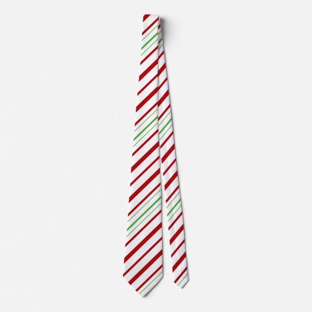 Candy cane Neck Tie Slips (Framsida)