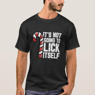 Candy cane olämpligt Vuxen humor Funny Christm T Shirt
