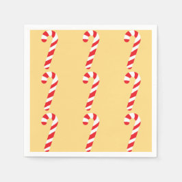 Candy cane pappersservett