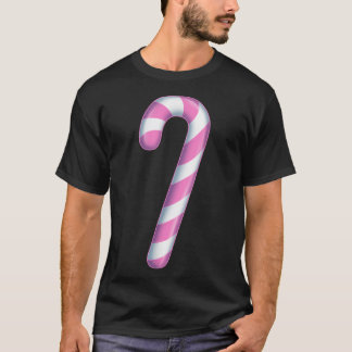 Candy cane Pastel Goth Rosa julgodis Costum T Shirt