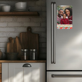 Candy cane Photo Magnet