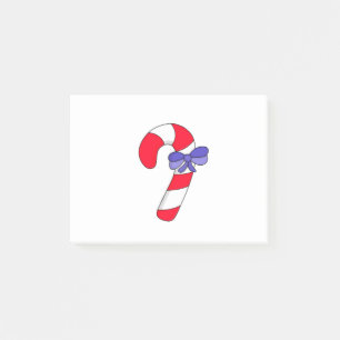 Candy cane post-it block