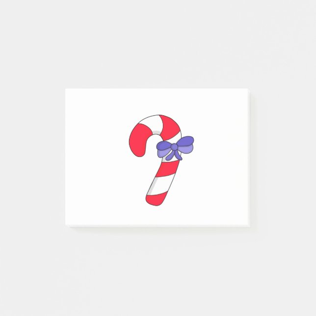 Candy cane post-it block (Framsida)