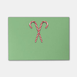 Candy cane post-it block