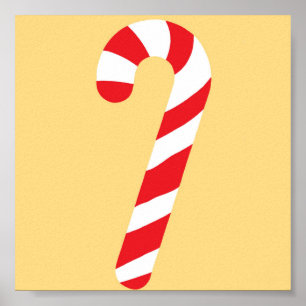 Candy cane poster