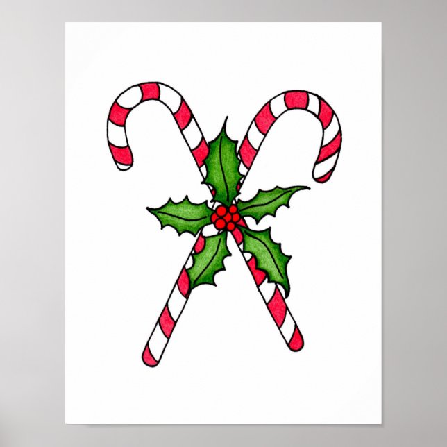 Candy cane Poster (Framsidan)