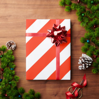 Candy cane presentpapper