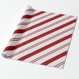Candy cane presentpapper