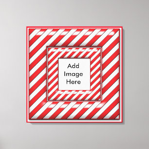 Candy cane Ram Canvastryck