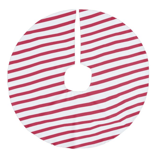 candy cane rand julgransmatta fusklinne (Framsidan)