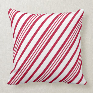 Candy cane rand kudde