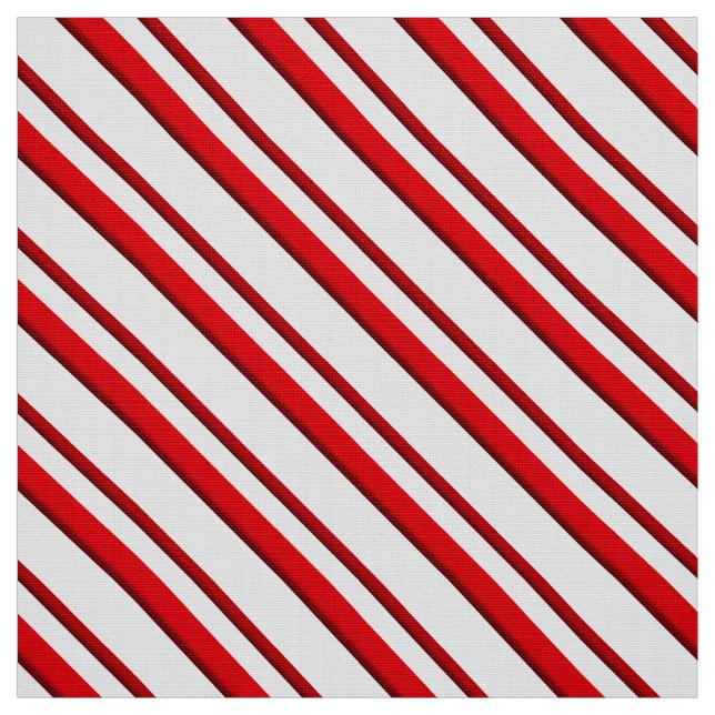 Candy cane Rand, Peppermint Red and White Tyg (Provkarta)